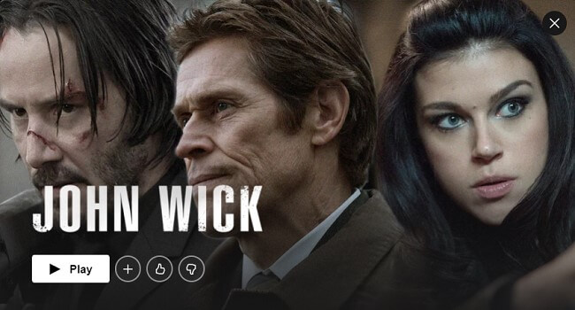 Best Netflix Action Film John Wick