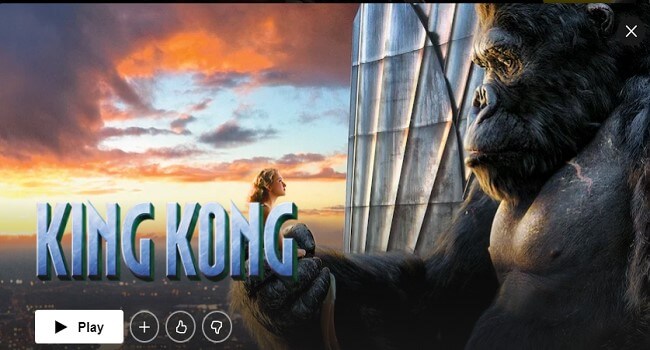 Best Action movie King Kong