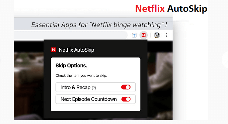 How to Auto Skip Intro's on Netflix